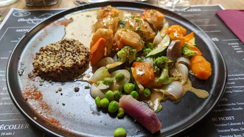 Brochettes de St Jacques