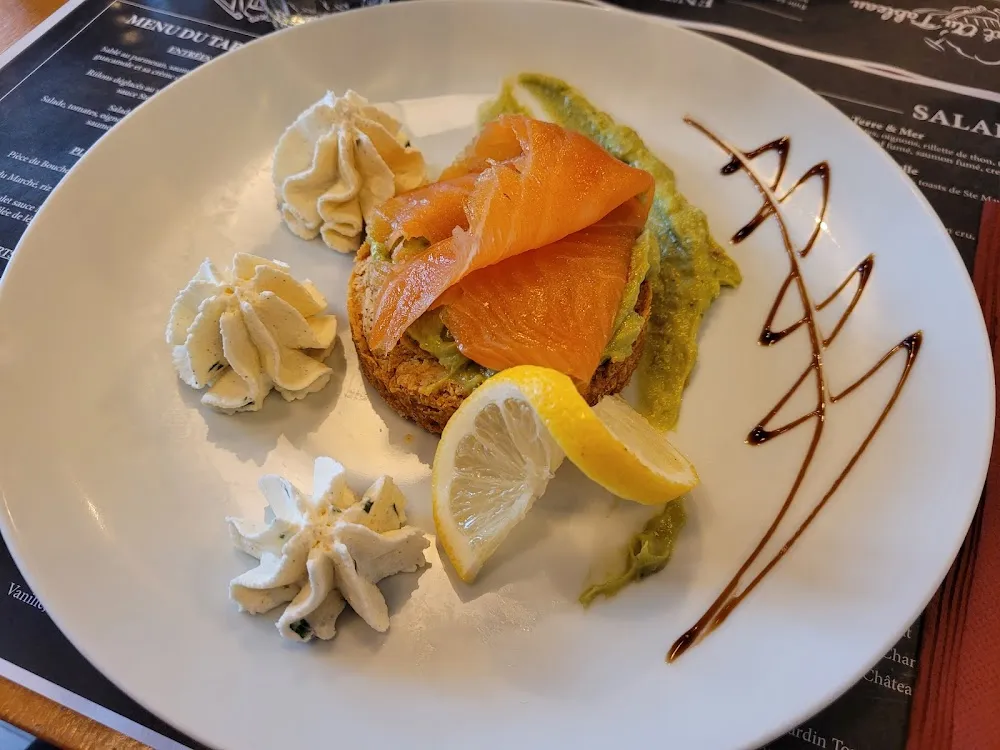 Sablés Parmesan Saumon Et Guacamole